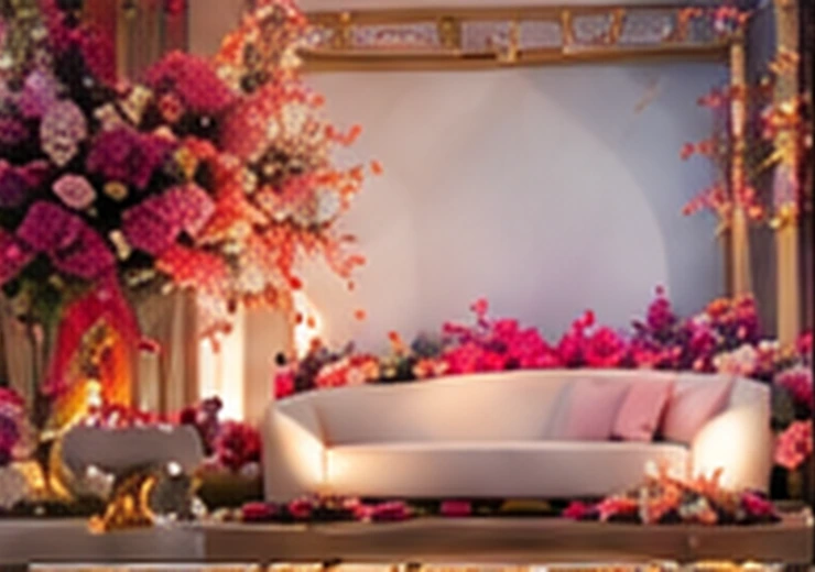Royal wedding stage